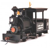 Bachmann SPECTRUM TSUNAMI SOUND 0-4-2 On30 Scale Porter Steam Locomotive - Clear Lake Lumber Company